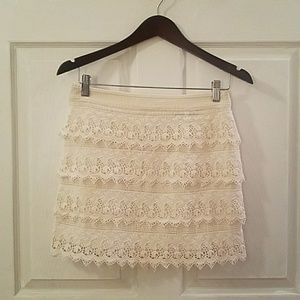 American eagle lace mini skirt